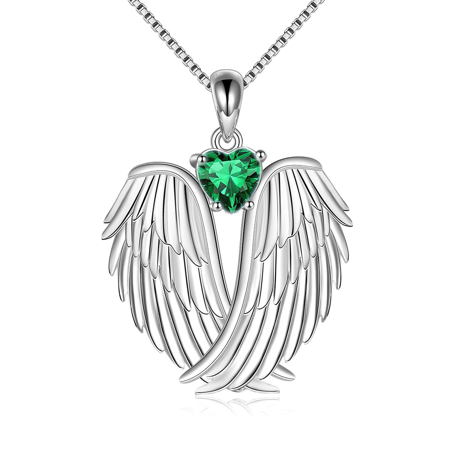 Buy Angel Wings Necklace 925 Sterling Silver Guardian Angel Wings