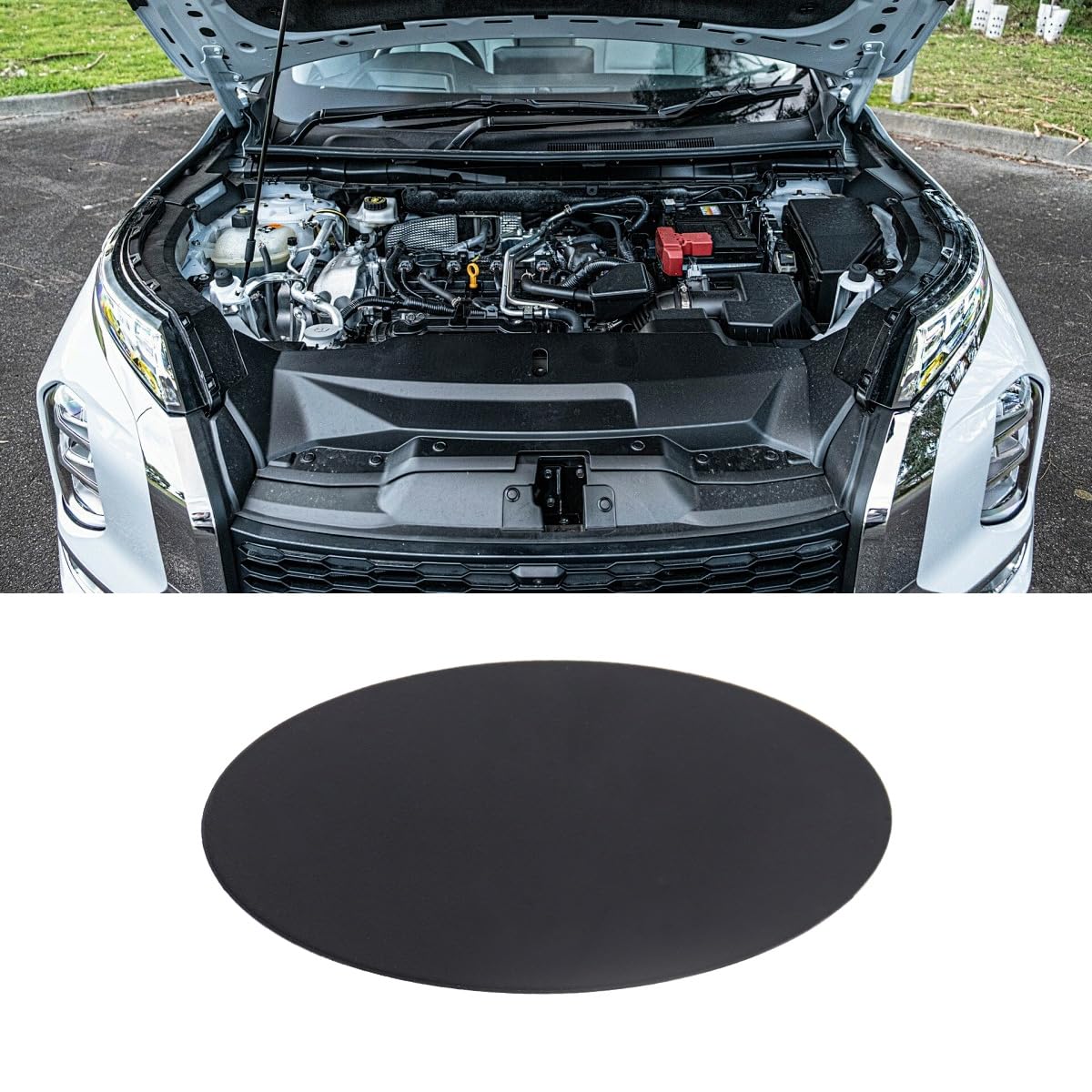 Tapa del mecanismo de accionamiento de la capota convertible compatible con E93 (2004-2013), F33 (2014-2020) y F83 (2014-2021). Números de pieza: 54377204325 y 64226962293.