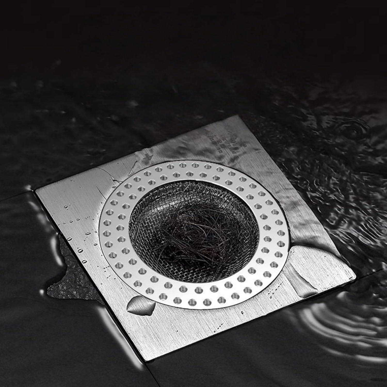 Kitchen Sink Drain Strainer, Mesh Metal Sink Strainer Perfect for Kitchen Sink/Bathroom Bathtub Wash Basin Floor Drain Balcony Drain Hole, Utility Drain Cover​