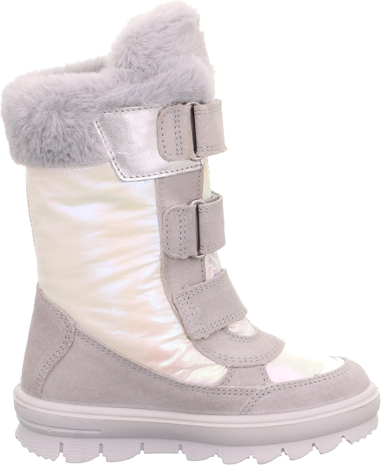 Superfit Girls Flavia Girls Warm Lined Gore-Tex Light Grey/White 2500Boots, Light grey white 2500, 9.5 Little Kid