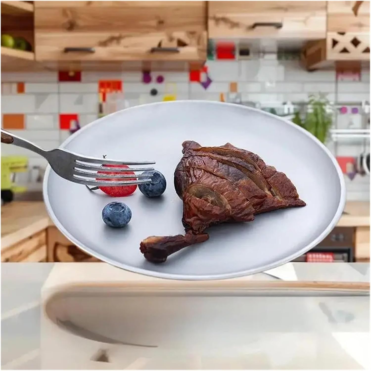 1PC Compact Camping Dinner Plate for Backpacking, Picnic, Outdoor Travel