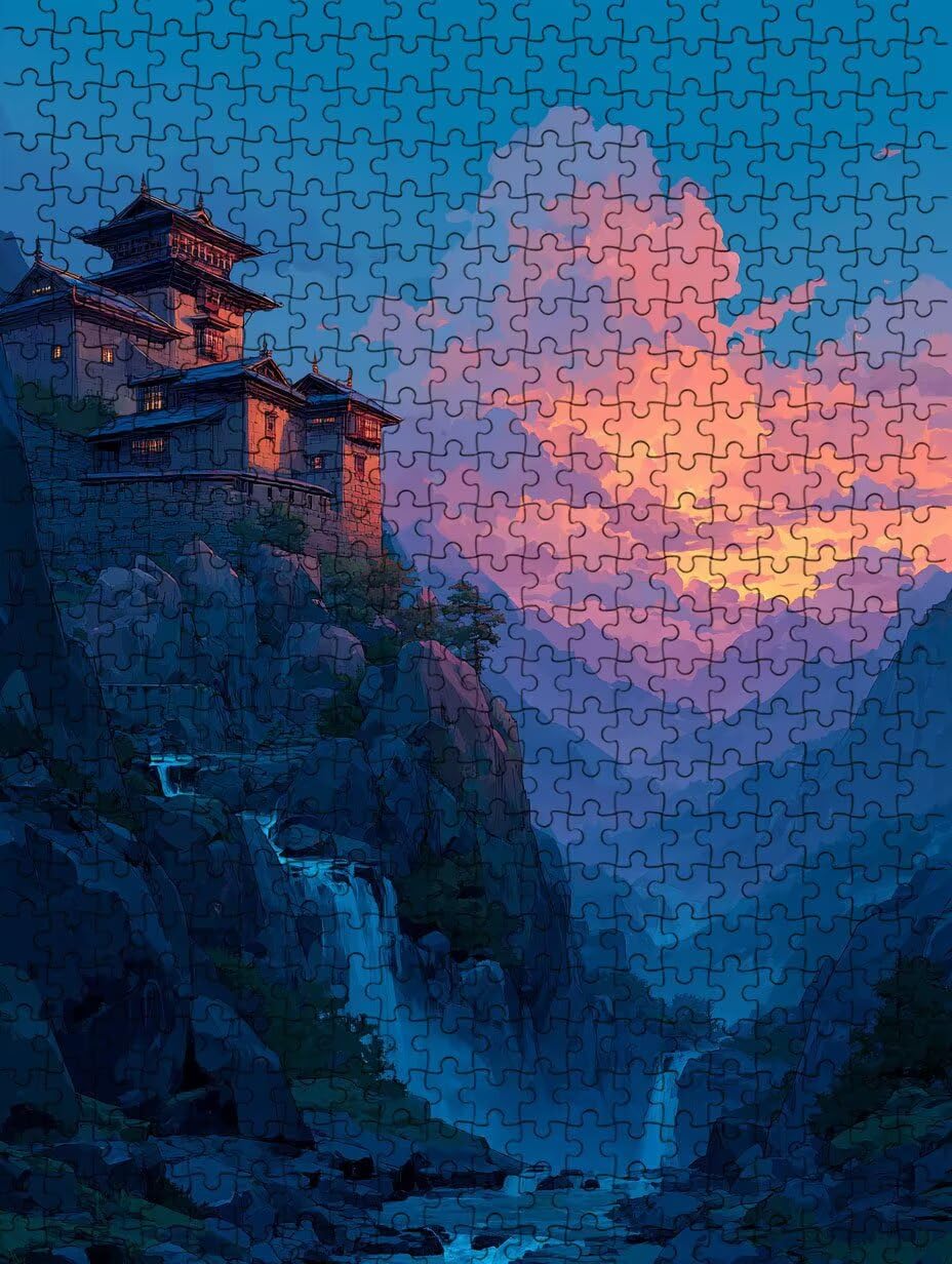 FNKL2-969 puzzle dla dorosłych, 5000 elementów, złożone puzzle, rodzinna aktywność, Impossible Klasyczne puzzle, do dekoracji ścian i prezentów