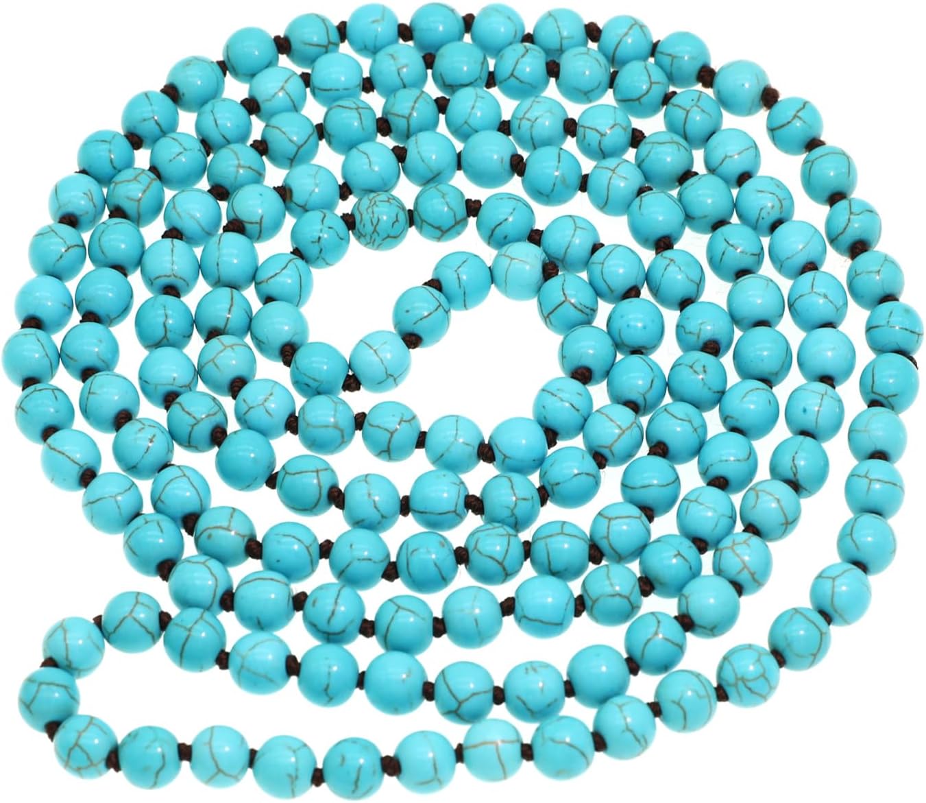 JNF Chunky Beaded Necklace for Women Large Big Statement Irregular Bead Choker Necklaces Boho Bold Colorful Beads Jewelry