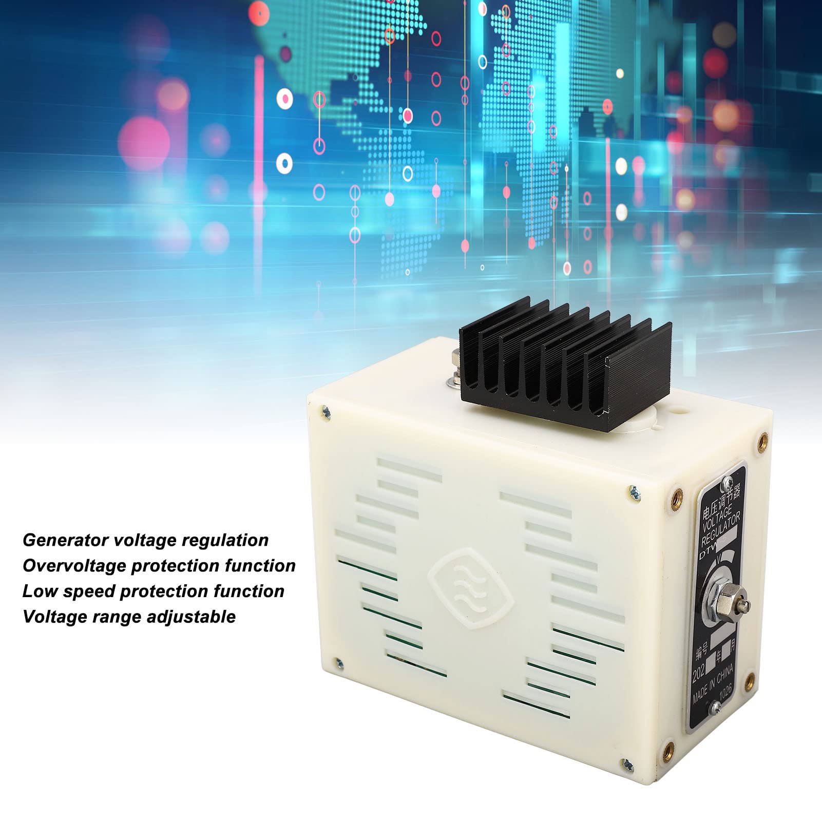 ViaGasaFamido Regulator Napięcia DTW 5 AVR Stabilizator Napięcia 400V, do