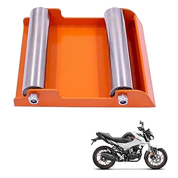 Asryd Portable Wheel Roller for Bike Tyre, Chain Cleaning & Lubricating 160Kg Weight Capacity for Hero Xtreme 160R (Pack of 1Pcs)