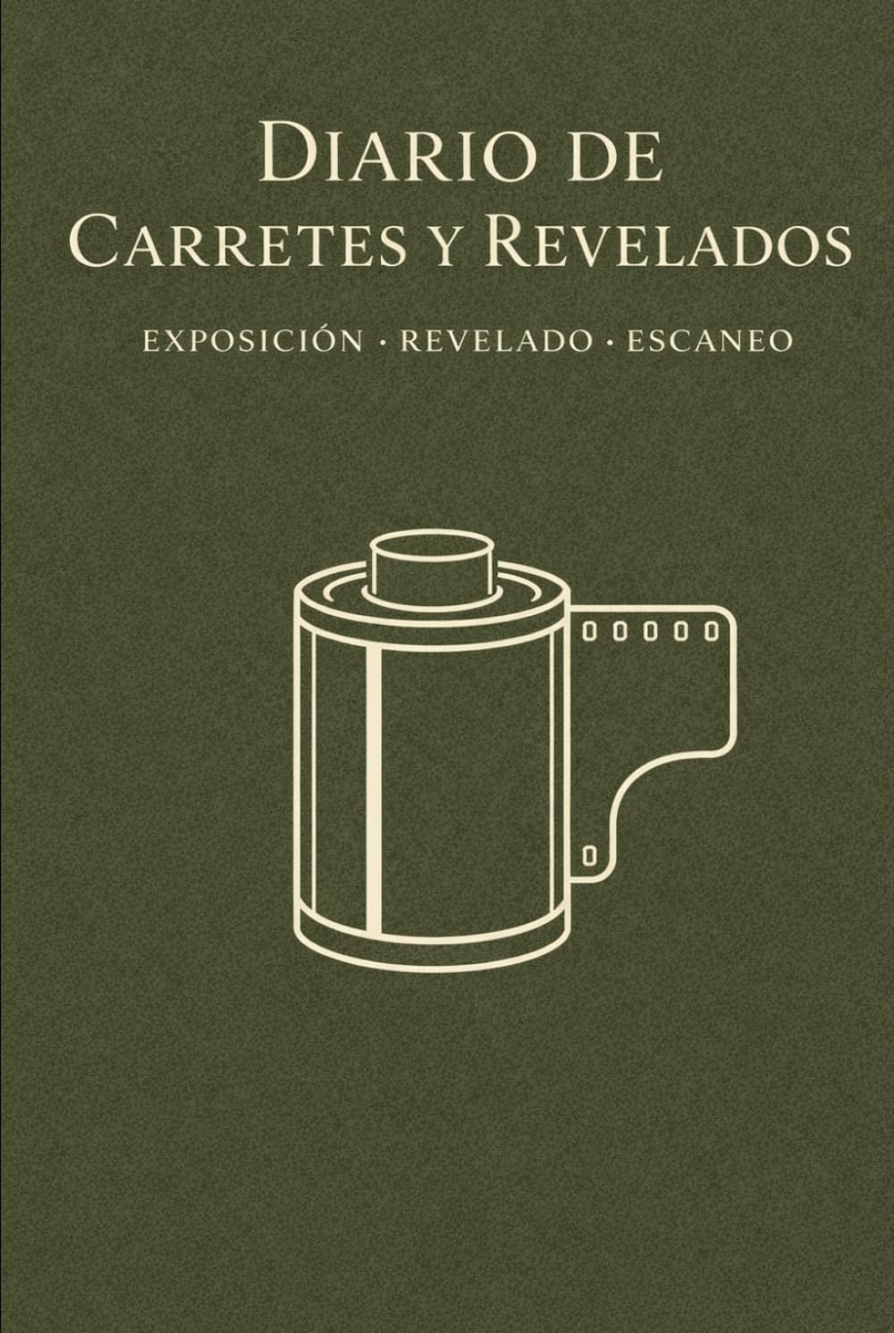 Carnet de développement photo DIARIO DE CARRETES Y REVELADOS pour pellicules