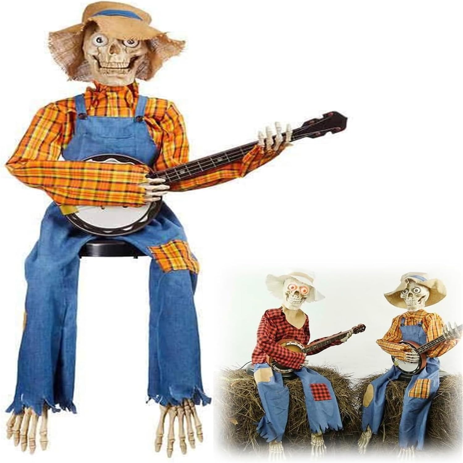 Funny Animated Dueling Banjo Skeletons,Animated Motion