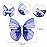 Boao 18 Pieces Glitter Butterfly Hair Clips for Girls Teens Women Hair Accessories (Mysterious Styles)