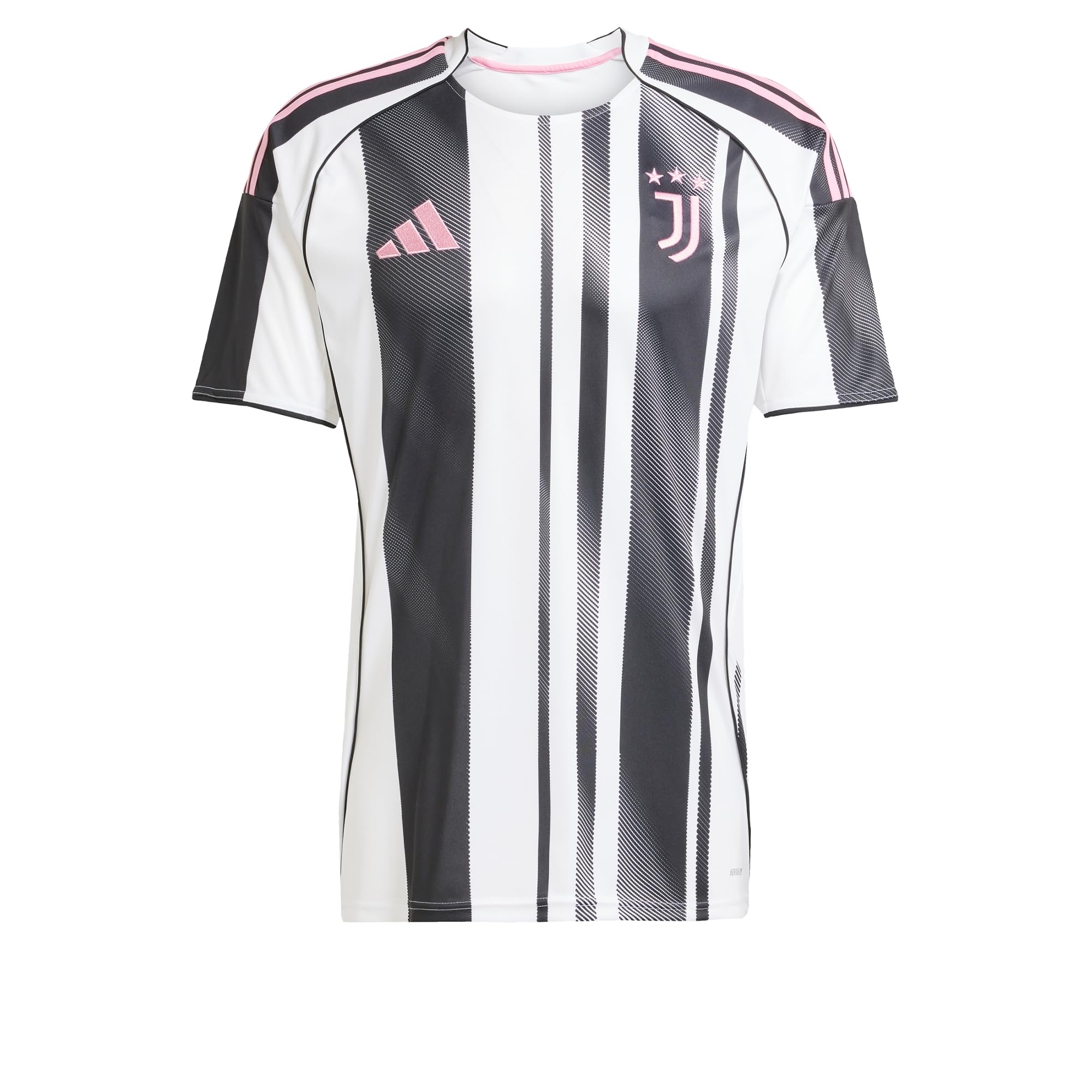 adidas Mens Juventus 2025 2026 Home Shirt Short Sleeve Domestic Replica White XL