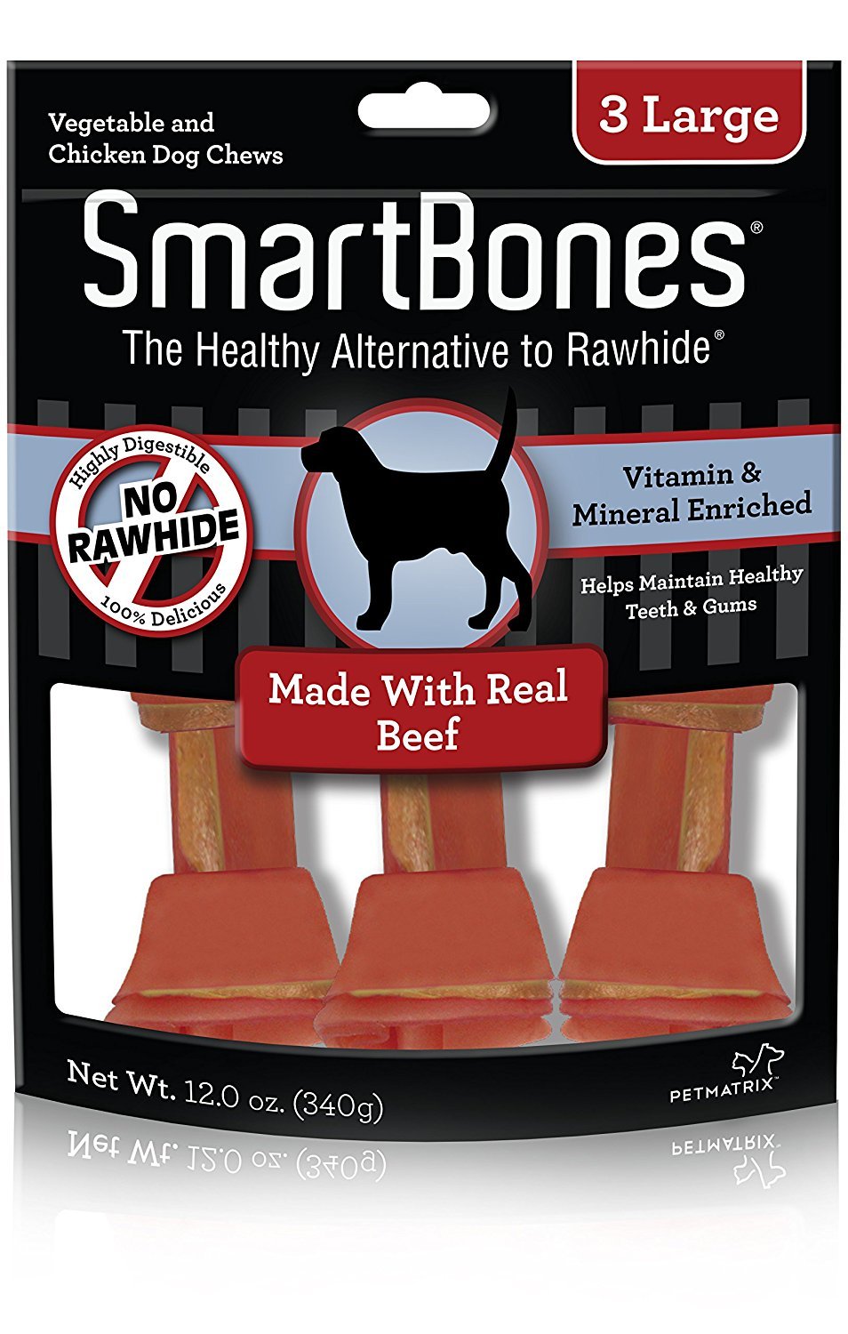 SMARTBONES MINI BEEF 3PCK