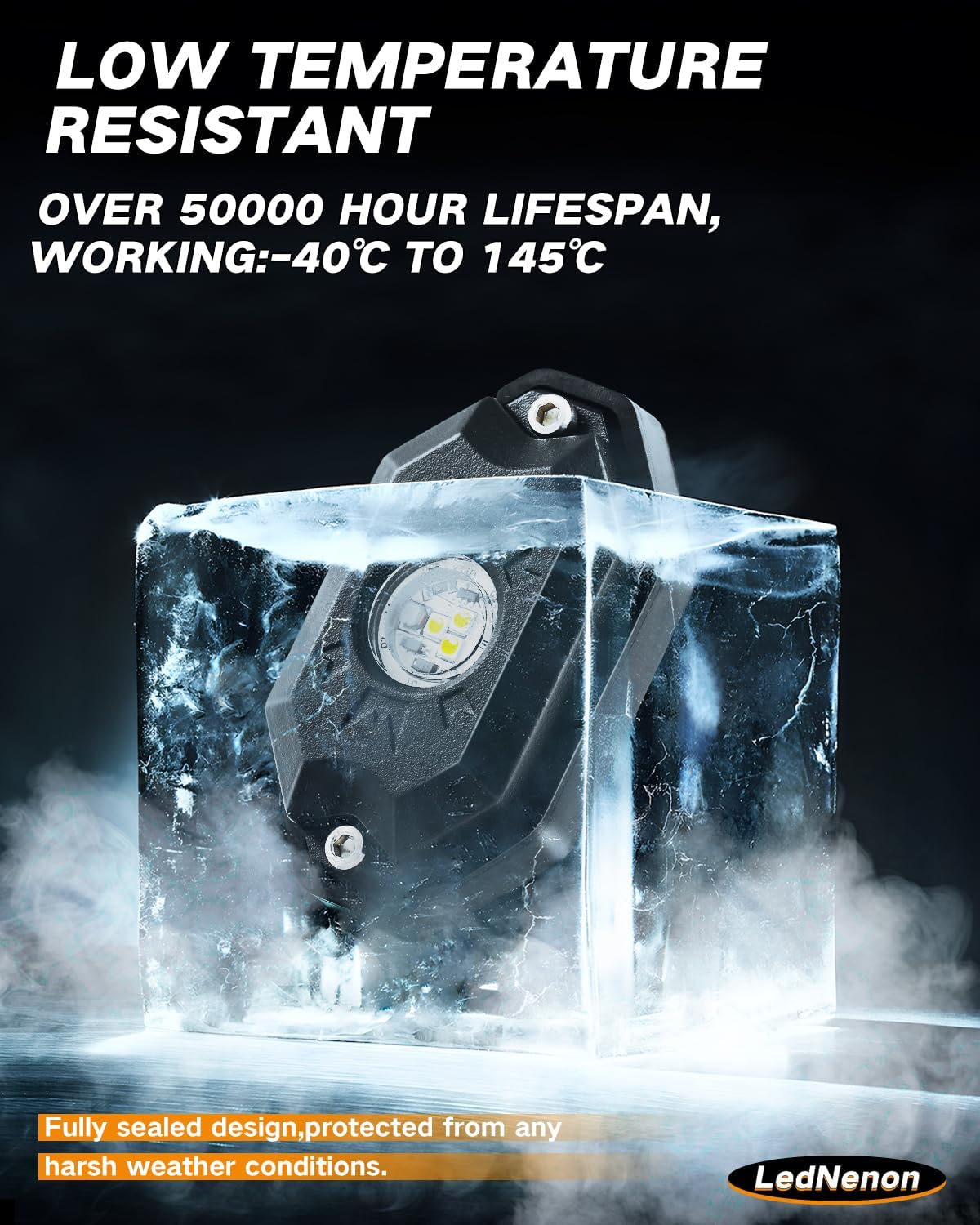 R5 LED White Rock Lights 20PCS Die-Cast Aluminum Super Bright 6000K Underglow for Trucks Off Road ATV UTV SUV RZR Pure White Light High Power Under Body Light Trail Rig Lights