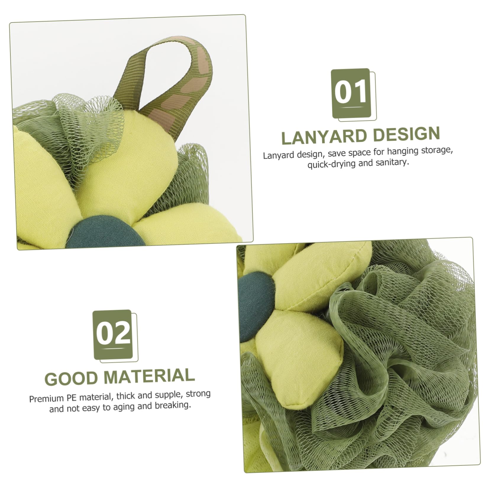 Housoutil 9piezas Esponjas De Ducha Natural Loofah Para Exfoliación Corporal Suaves y Efectivas Para Baño