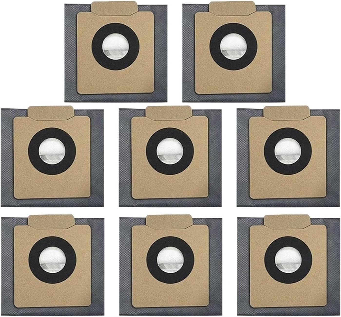 Compatible For Eufy，X8 Pro / X10 Pro Omni Robot Vacuum Cleaner Dust Bags Replacement Bag(4pcs)