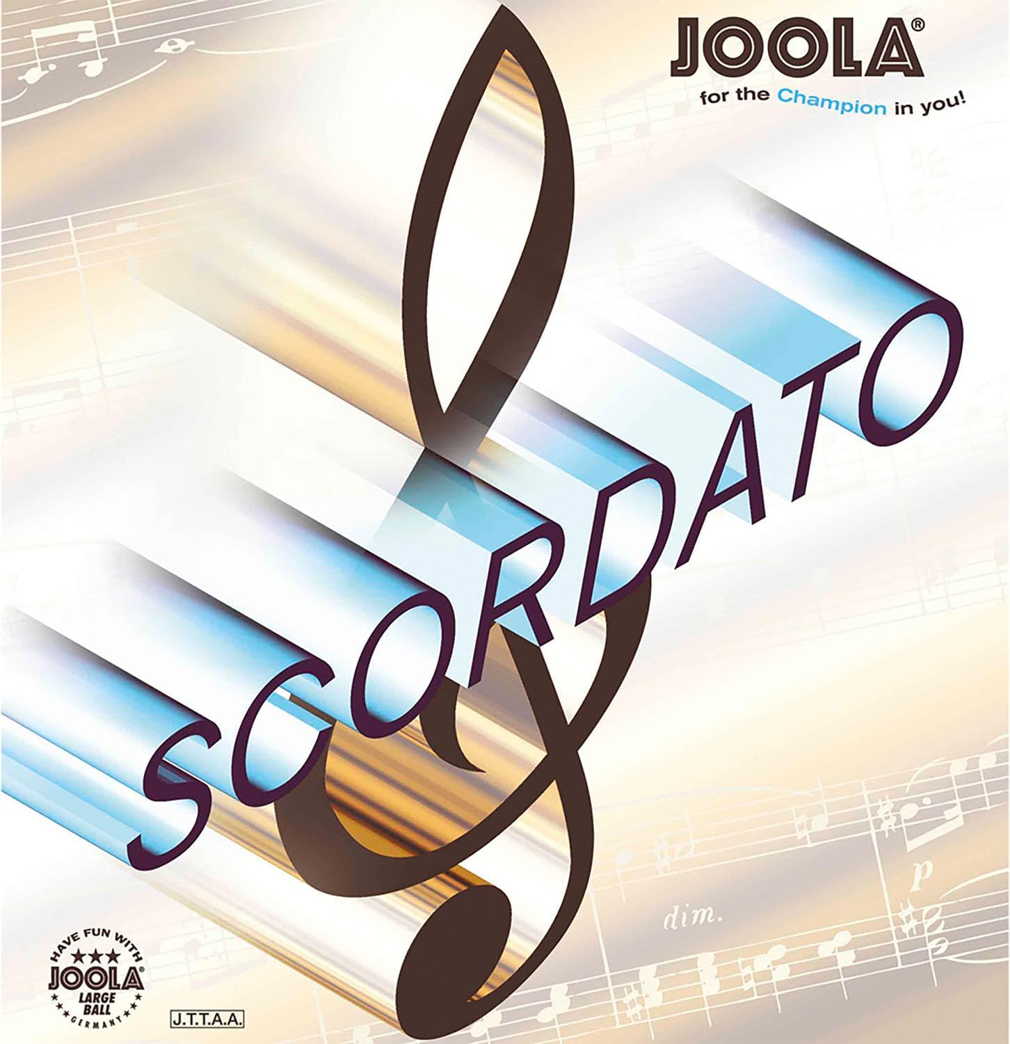 JOOLA Table Tennis Rubber Large Table Soft Defense Type Scordart