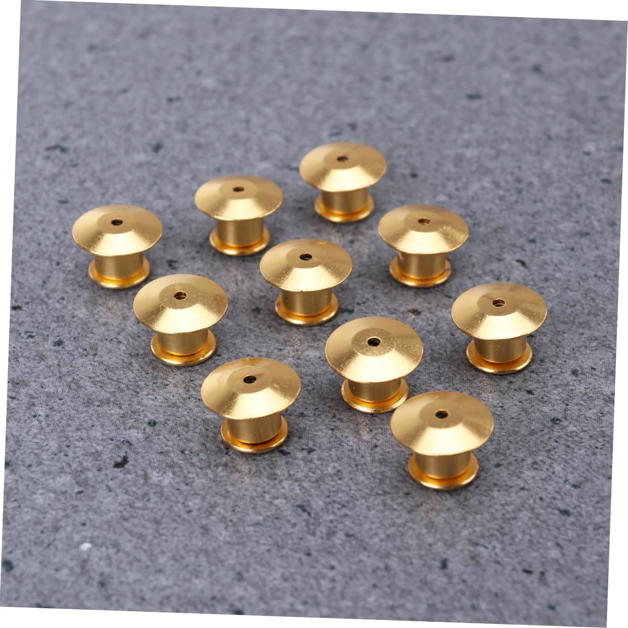 160pcs Pin Keepers Locking Clasp Replacement Pin Backs for Lapel Badges and Jewelry Making for Crafts and Uniforms