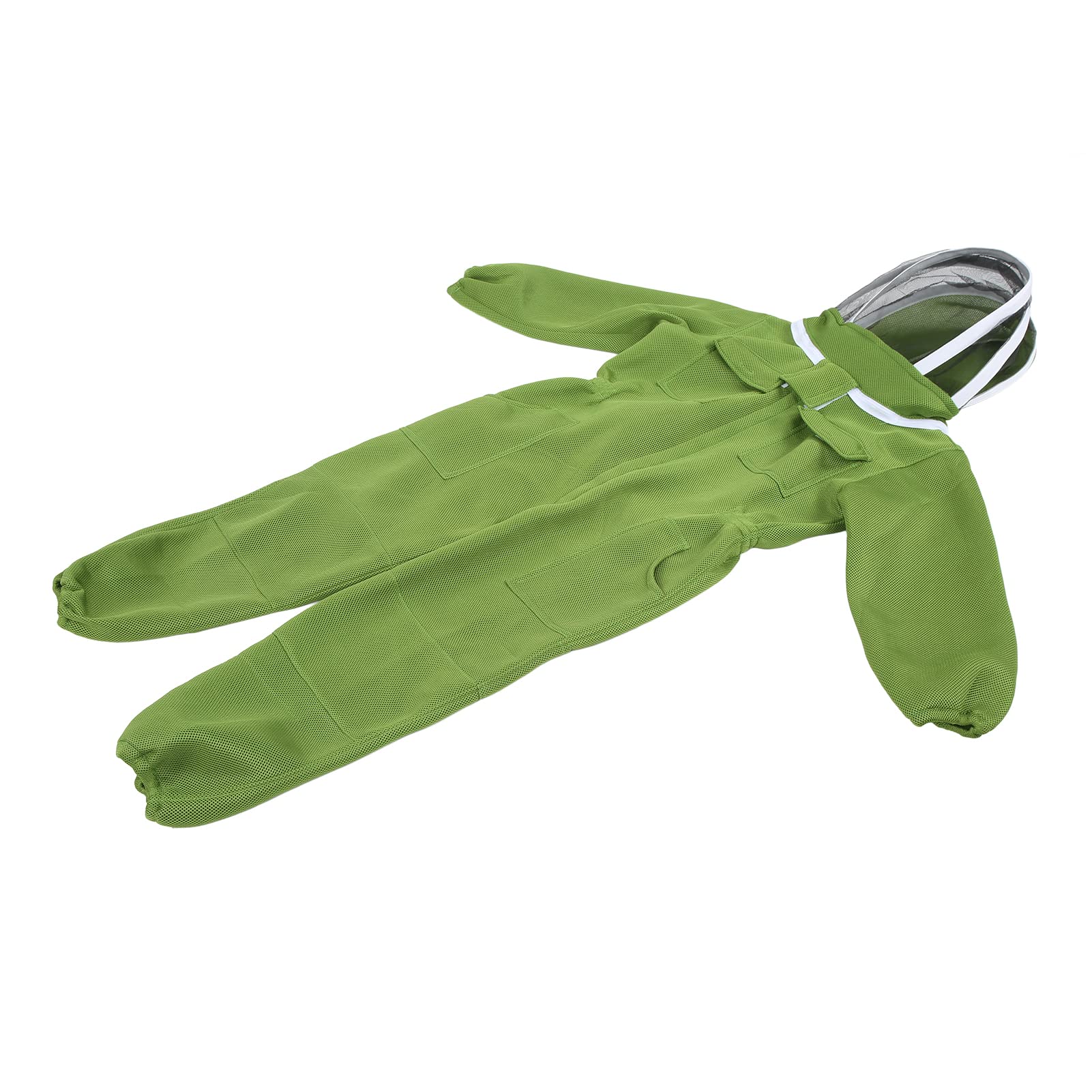 Tuta Apicoltore Anti Calabroni Per Vespe E, Tuta Professionale Traspirante In Tessuto Rete - Protezione Completa Corpo, Cappello Con Velo Staccabile, Per Apicoltori (XXL)