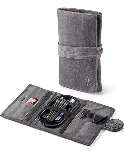 OZCHIN Smell Proof Bag – Foldable Waxed Canvas Pocket Bag,