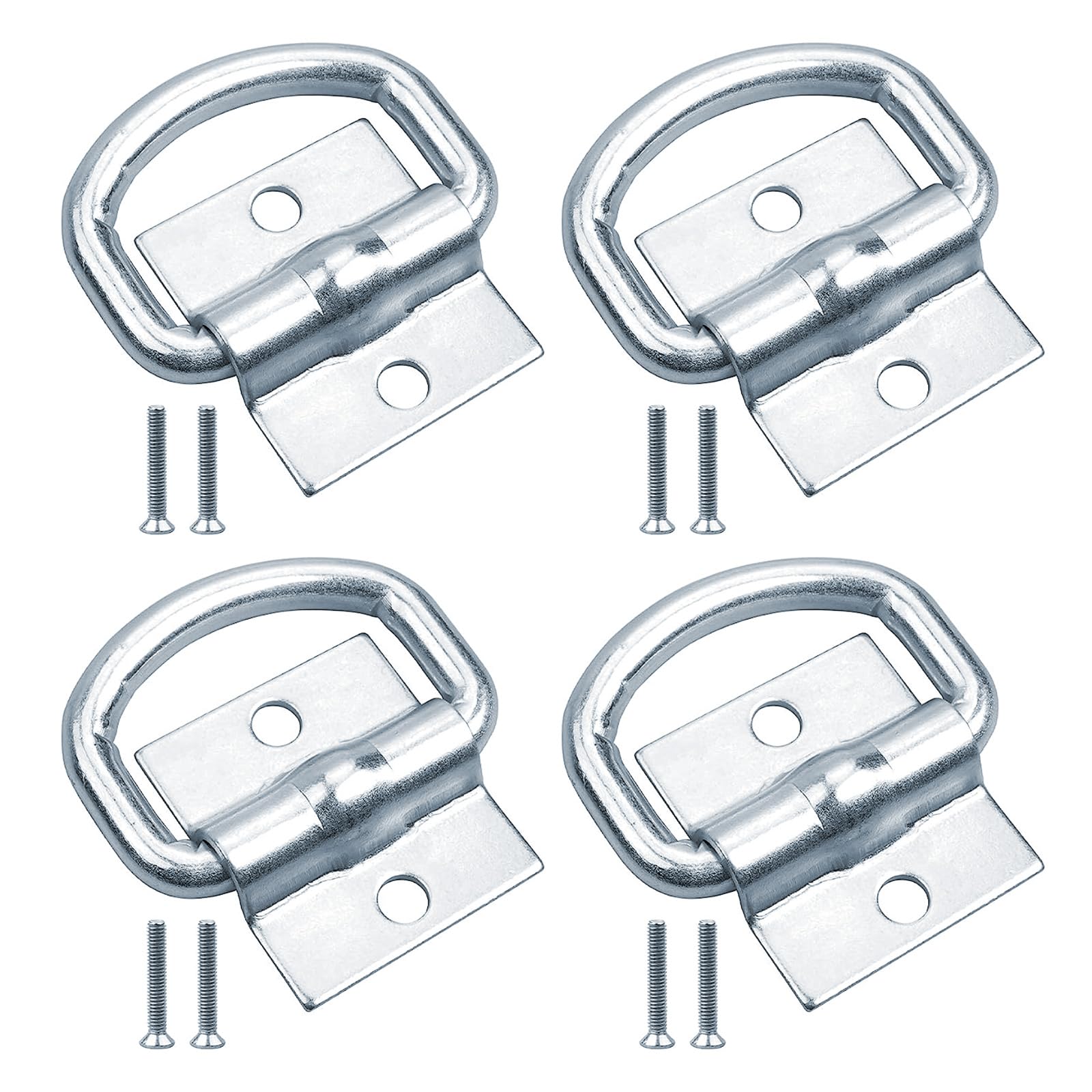 Lot De 2 Crochets De Garde-boue Type Mousqueton En Acier Inoxydable De Qualité Marine DK49