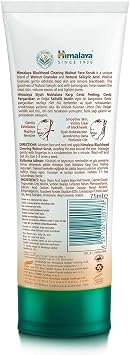 Himalaya Since 1930 Siyah Nokta Karşıtı Yüz Temizleyici Scrub, Peeling Etkili, Elma, Ceviz, Tüm Ciltler, 75 ml