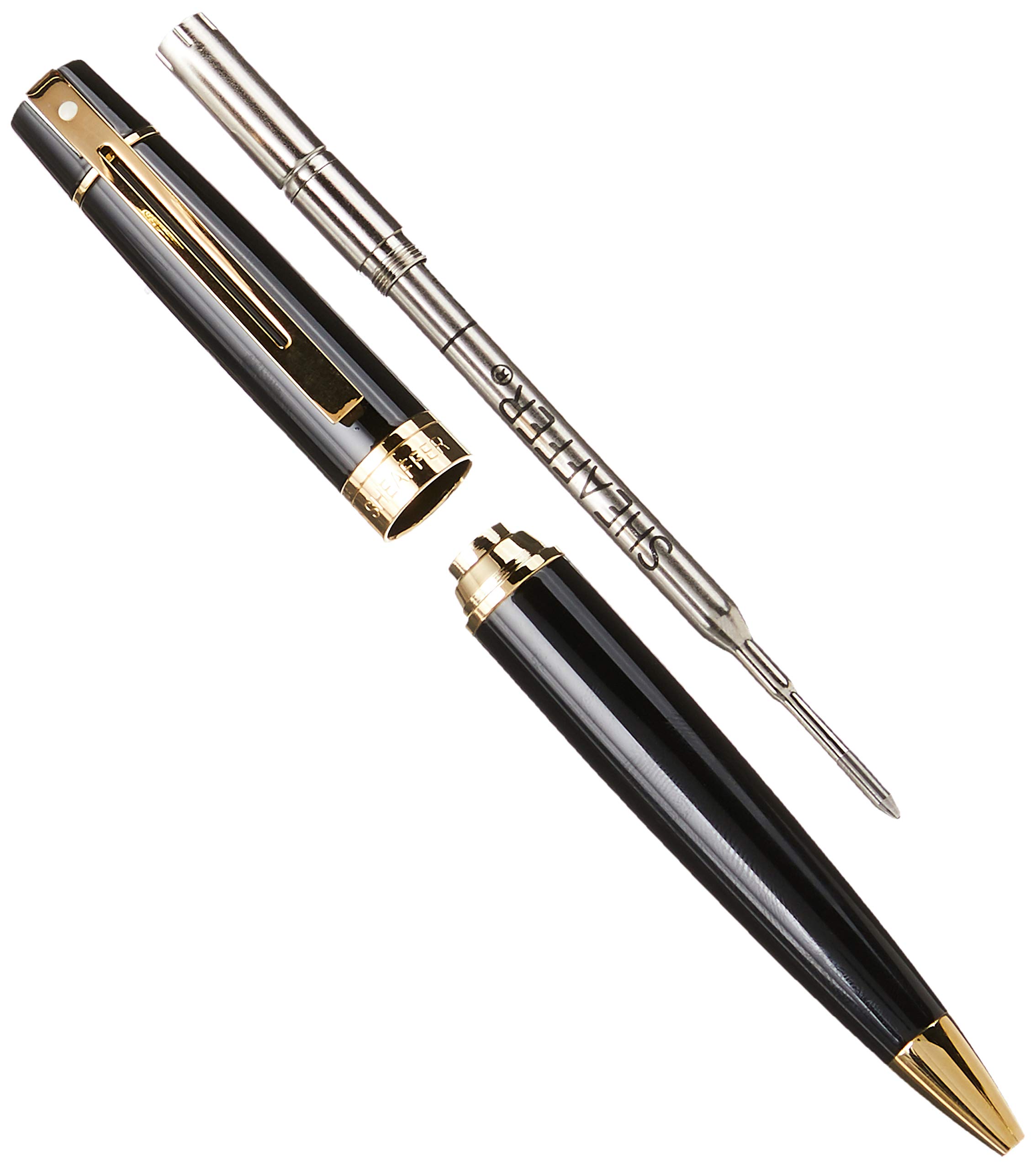 SHEAFFER USA 15Kペン先万年筆 Amazon | Sheaffer 100 万年筆 ニッケルトリム 中字ペン先 | 万年筆