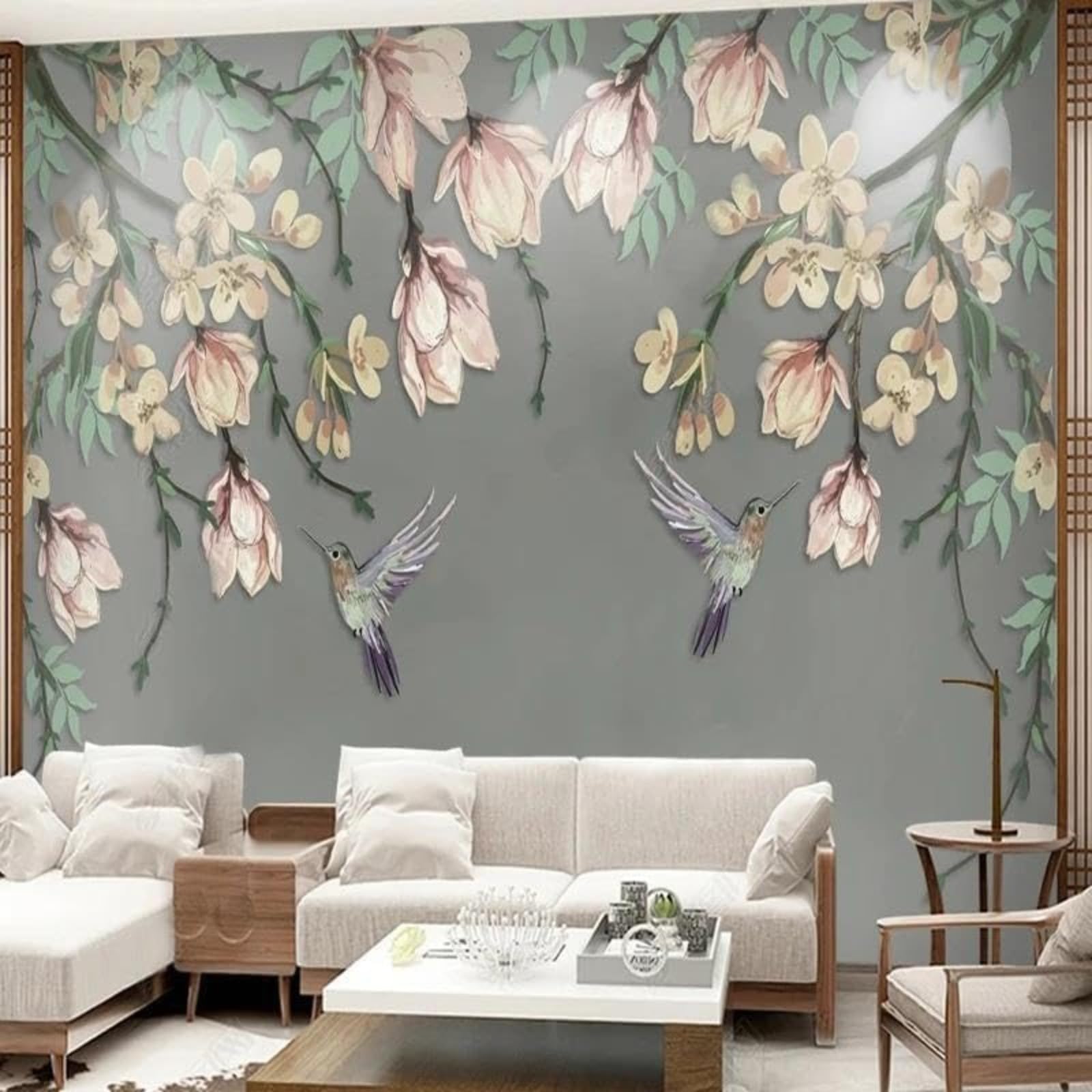 Décoration murale de la maison avec cette peinture 3D panoramique de haute qualité