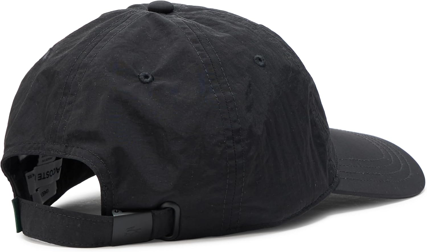 Lacoste Men's Taffeta Cap, Black, One Size