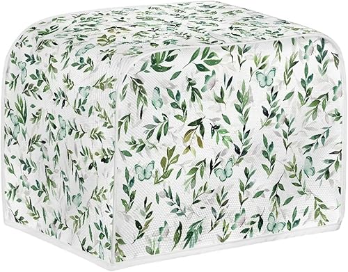 Vista 170 de Cubierta para tostadora de cocina, protector para hornear se adapta a la mayoría de tostadoras estándar de 4 rebanadas, mantiene la tostadora libre