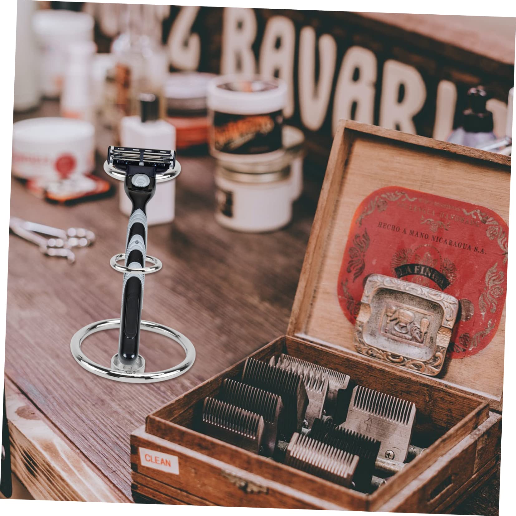 Didiseaon 3 Pz Rastrelliere Per Utensili Da Barba Rasoio Da Uomo Organizzatore Del Kit Del Rasoio Supporto Per Pennelli Da Rasoio Porta Pennelli Da Barba Supporto Porta Rasoio Kit Da Barba