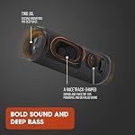 JBL Flip 6 - Portable Bluetooth Speaker with 12 Hours of Playtime, Powerful Sound, IP67 Waterproof and Dustproof, JBL PartyBoost for Multiple Speaker Pairing - Grey