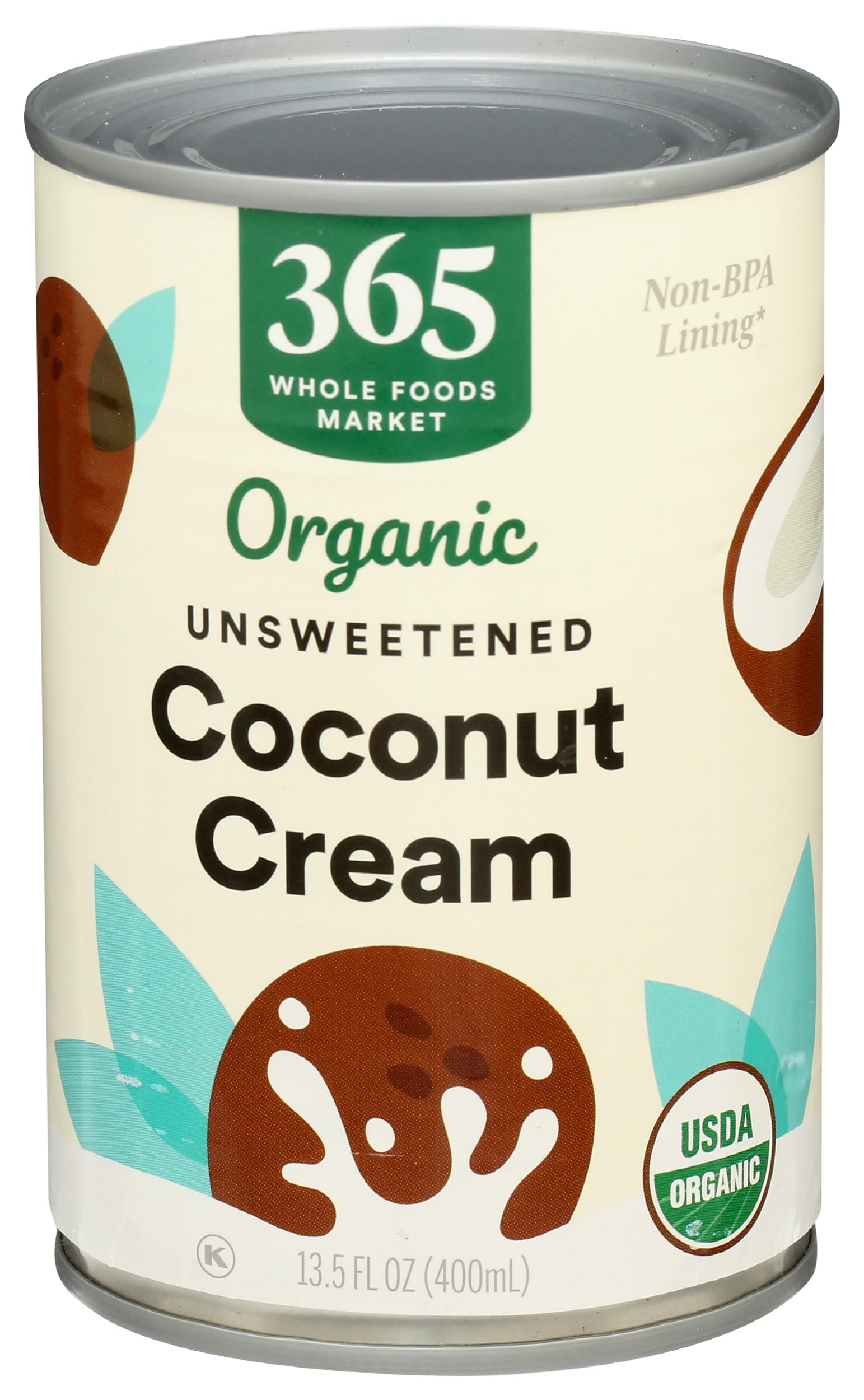 365 by Whole Foods Market Organic Coconut Cream 13 5 Fl Oz