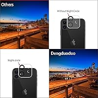 Vista 117 de 3 Pack Tempered Glass Camera Lens Protector for iPhone 12 6.1", Ultra HD, 9H Hardness, Anti-Scratch, Case Friendly, Easy to Install