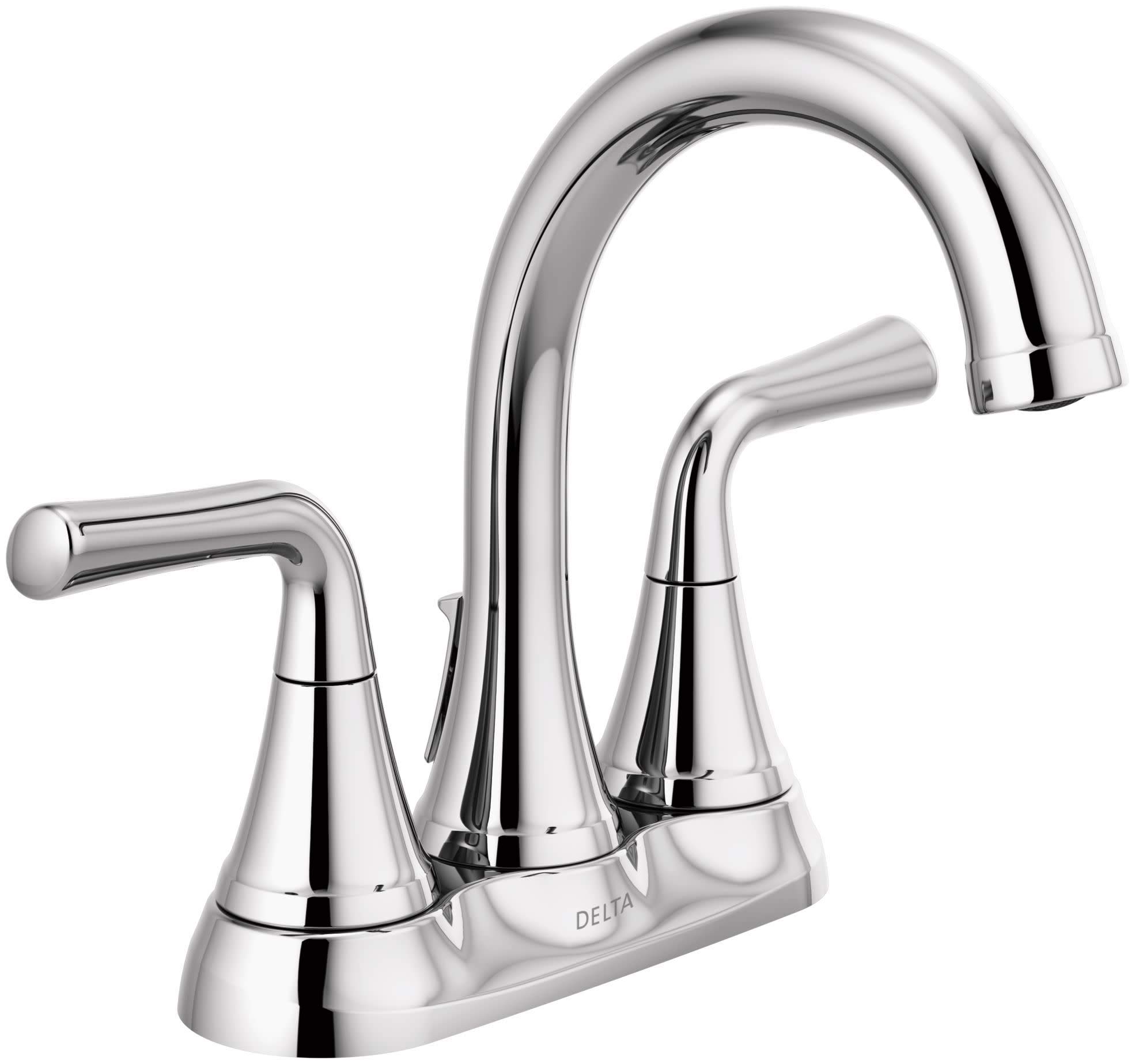 Delta 2533LF-MPU Delta 2533LF-MPU Kayra Centerset Bathroom Faucet
