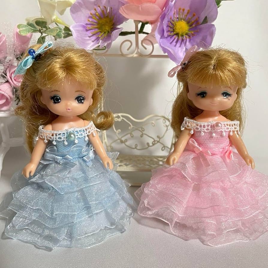 Amazon.co.jp: 81 ミキマキちゃん服 ドレス2点セット : おもちゃ