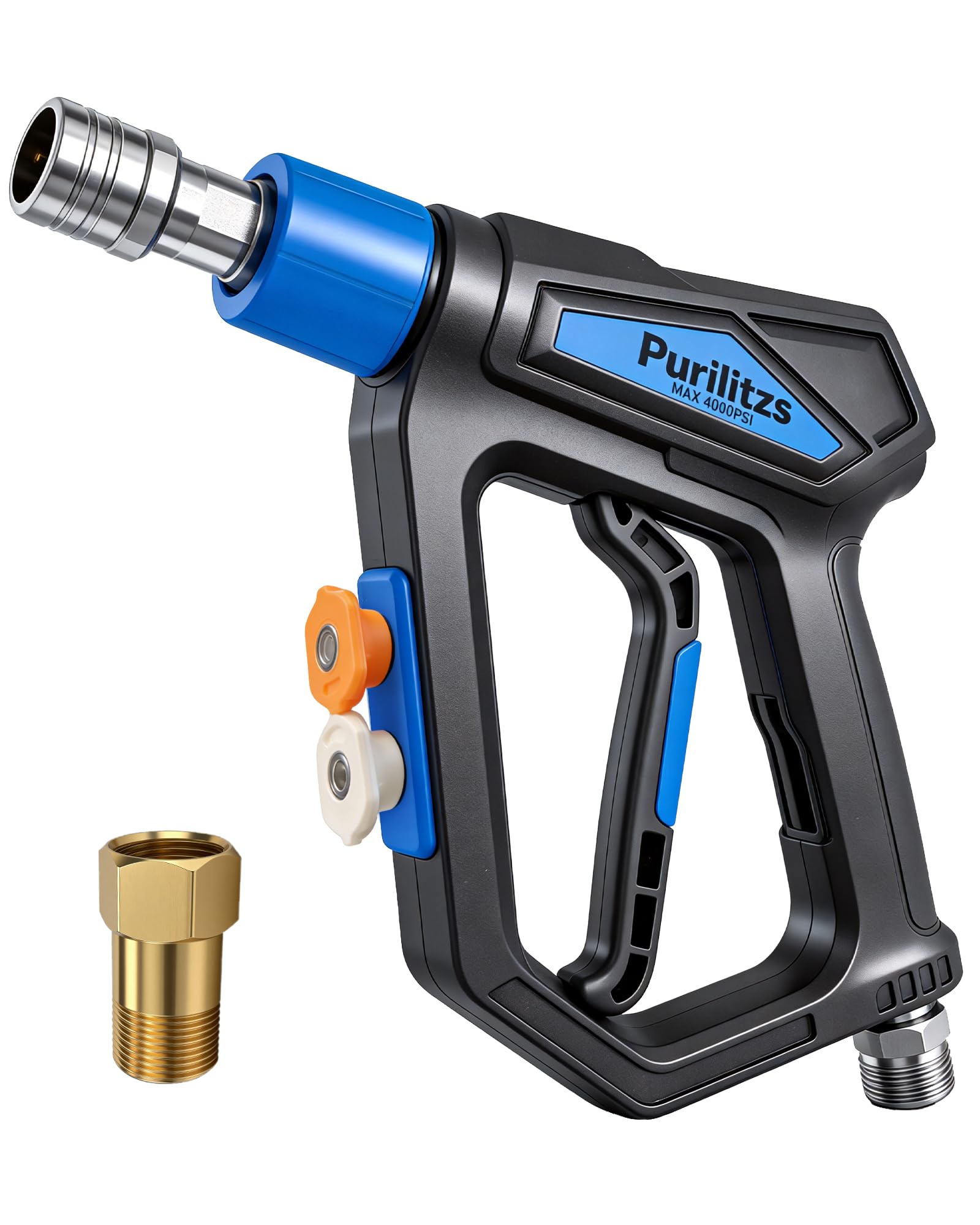 Pressure Washer Gun 4000PSI M22 Inlet