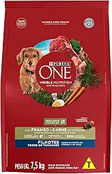 Purina ONE Ração para cães Filhotes - Frango & Carne 7,5kg
