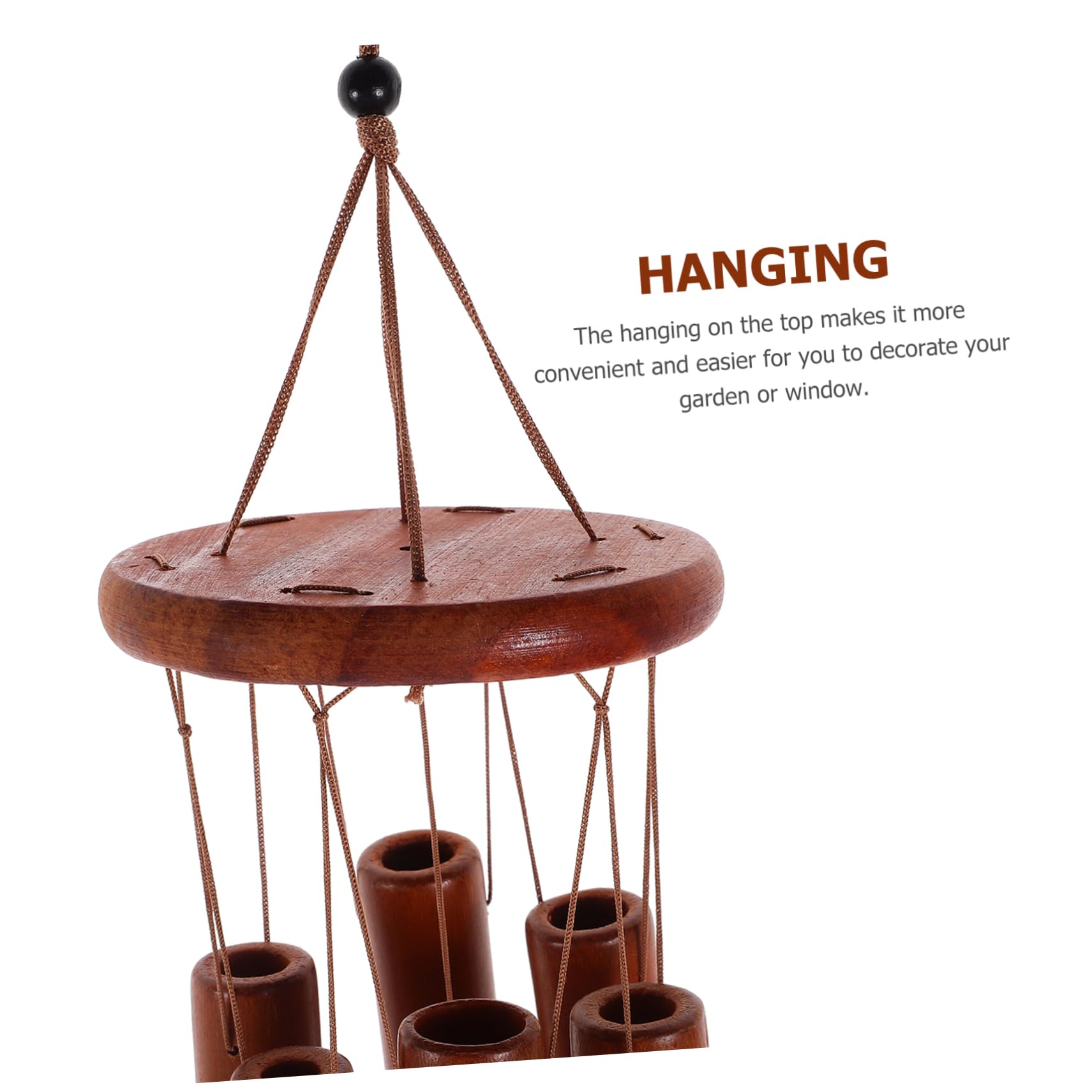 BESPORTBLE Garden Decoration Wind Chimes Wind Bell Musical Wind Memorial Gifts Wind Chimes for Outside Backyard Patio Porch Decor Wind Chimes Garden Outdoor Decor Wood Manual Decorate