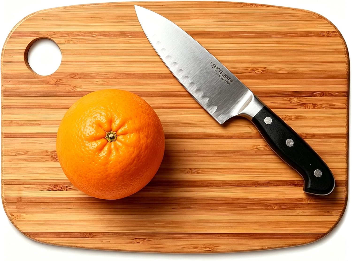 Small Bamboo Cutting Boards for Kitchen with Hanging