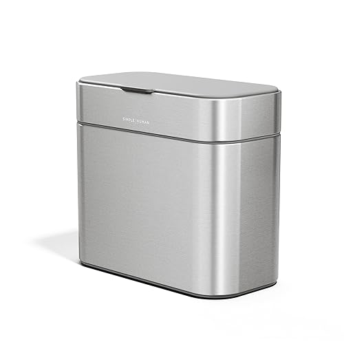 simplehuman Compost Caddy, Detachable and Countertop Bin, 4 Liter /