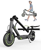 MAXSHOT Electric Scooter for Adults & Kids: 350W Motor, 19 MPH Top Speed, 12-Mile Range, APP Control, Folding with Dual Suspension