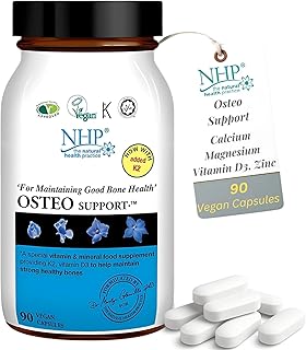 Sponsored Ad – NHP Advanced Osteo Support - Multivitamin Supplement for Healthy Bones with Calcium, Magnesium, Vitamin D3, Zinc, and Digestive Enzymes,Vegan, All-Natural,No Fillers - 90 Vegan Capsules