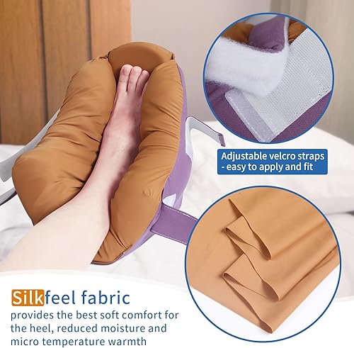 Miniatura 5 de Protector de talón de espuma para caja de huevos, cojín de almohada para úlceras por presión, almohada de pie para pacientes postrados en cama,