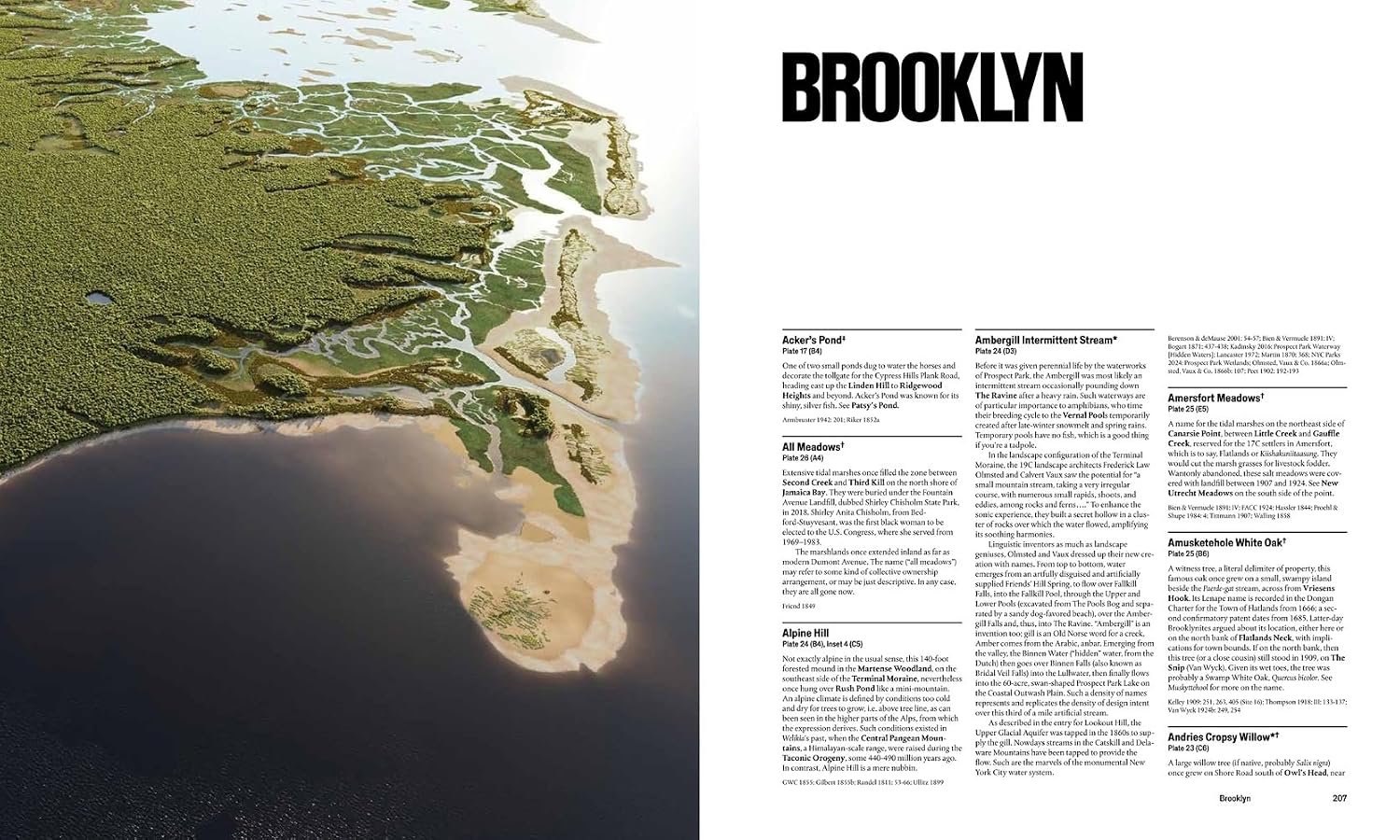 Before New York: The Natural Geography of the City: An Atlas and Gazetteer