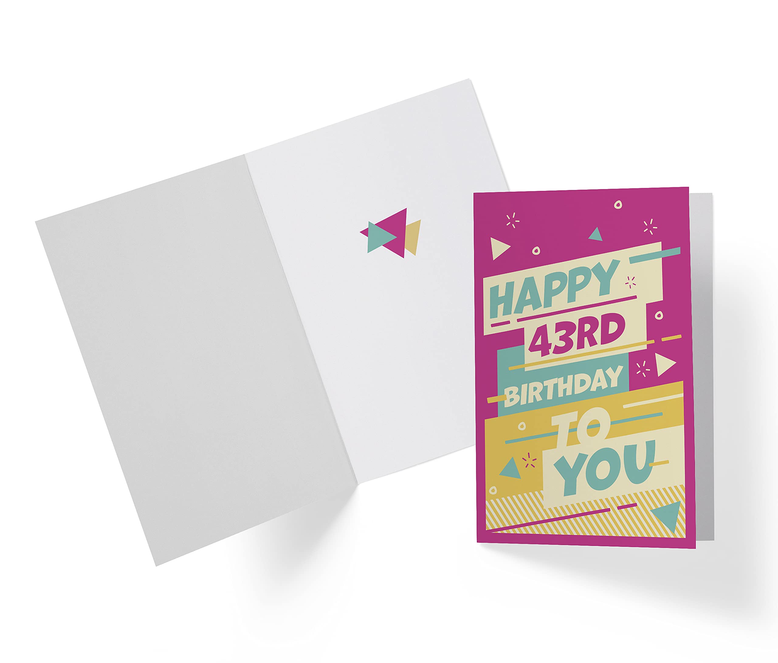 Stuff4 Carte D'anniversaire Pour Fils 43 Ans - Motif Fils Le Plus Incroyable Du Monde - Cartes D'anniversaire Pour Fils De Papa Maman De 43 Ans - Cartes De Vœux D'anniversaire 145