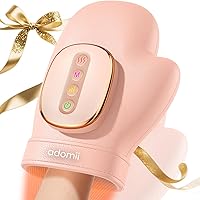 Vista 11 de Masajeador de manos con calor y compresión, alivia la fatiga y el dolor de la mano, masajeador de muñecas y dedos para aliviar el estrés y el dolor