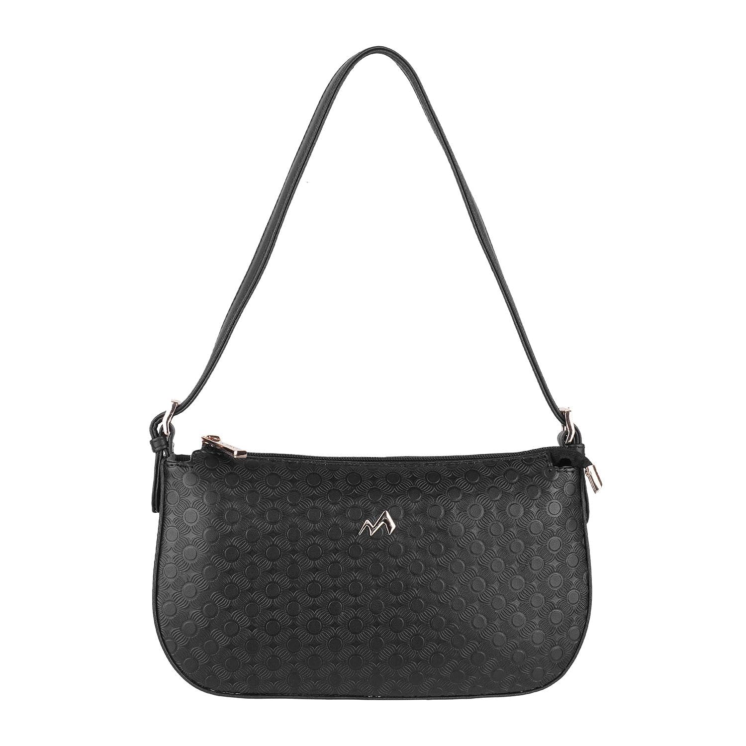 metro Faux Leather Premium Zipper Casual Hobo Bag For Women-picture-54