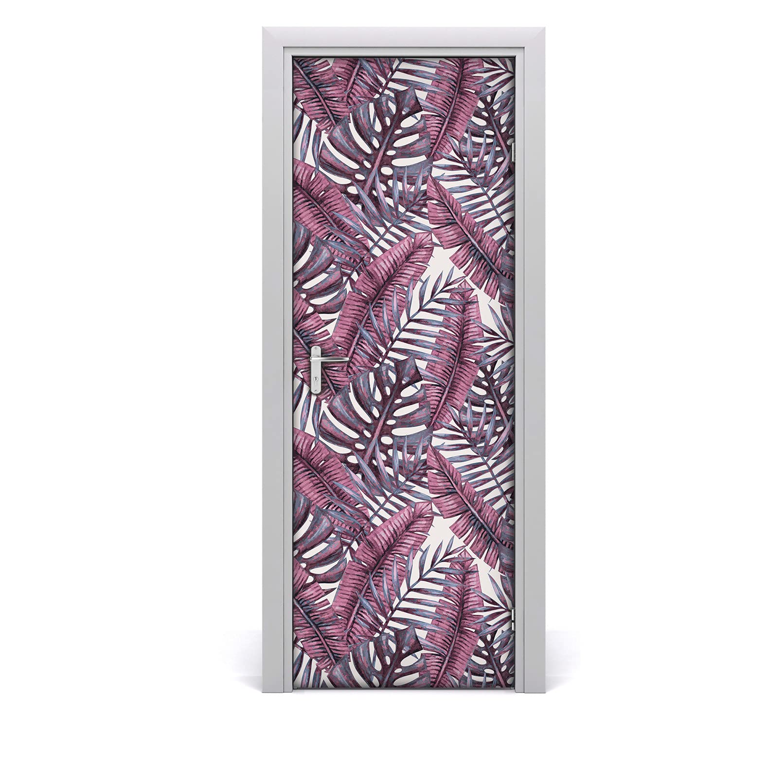 Papier peint sur la porte jungle Coloray 70x200cm sticker mural autocollant