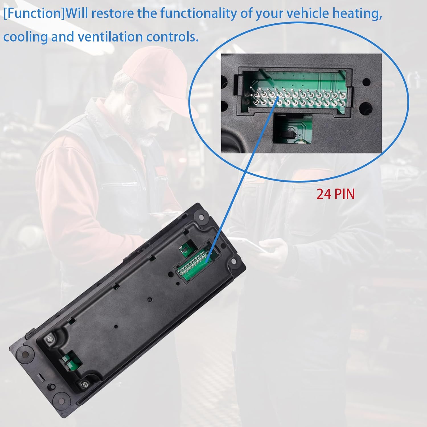 3545543C5 AC Heater Control Module for International 4200-8600 Truck Series 2002-2012 (Fits ProStar/DuraStar/WorkStar/CityStar) HVAC System OE# 3545543C6