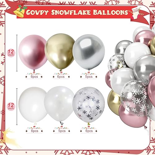 Vista 118 de Globos de color rosa pastel y morado, globos de confeti rosa claro de 12 pulgadas con globos de látex lila metálico para niñas y mujeres, mariposa