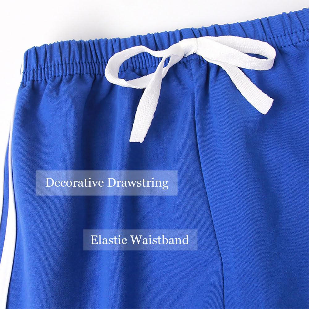 FedMois Pantalones Cortos con Cintura Elástica de Algodón para Niño (Pack de 3)