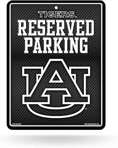 Vista 33 de Letrero de metal NCAA de 8.5 x 11 pulgadas, ideal para cueva de hombre, dormitorio, oficina, decoración del hogar Primario